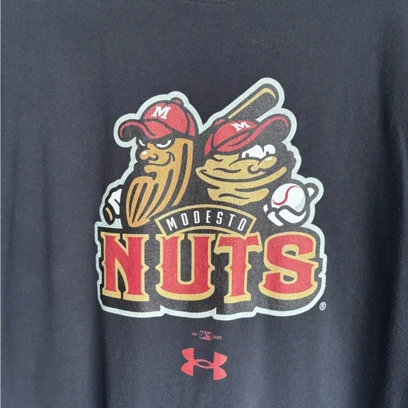 Mens Under Armour Minor League Baseball Short Sleeve Tee - Picture 2 of 6